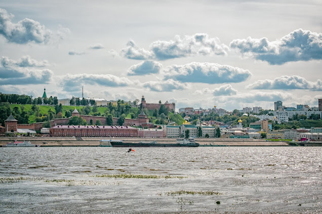 Нижегородский кремль и Нижневолжская набережная