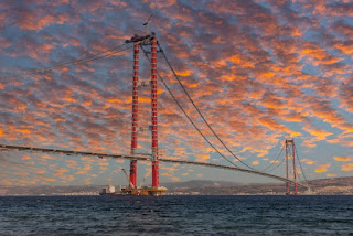 Jembatan Gantung Terpanjang di Dunia Dibuka, Sambungkan Eropa dan Asia