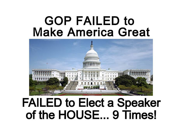 GOP Failed 9 Times to Elect a Speaker of the House - 9 times SO FAR - meme - gvan42