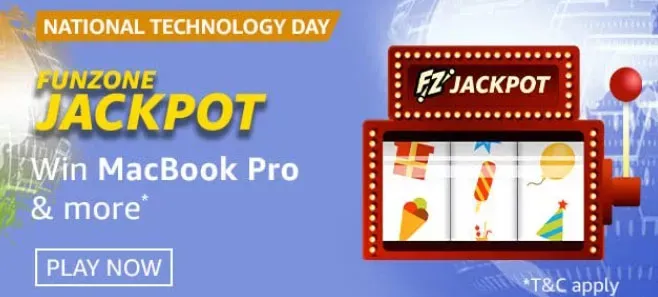  National Technology Day FunZone Jackpot
