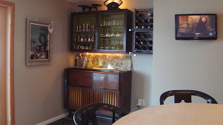 wine rack bar design