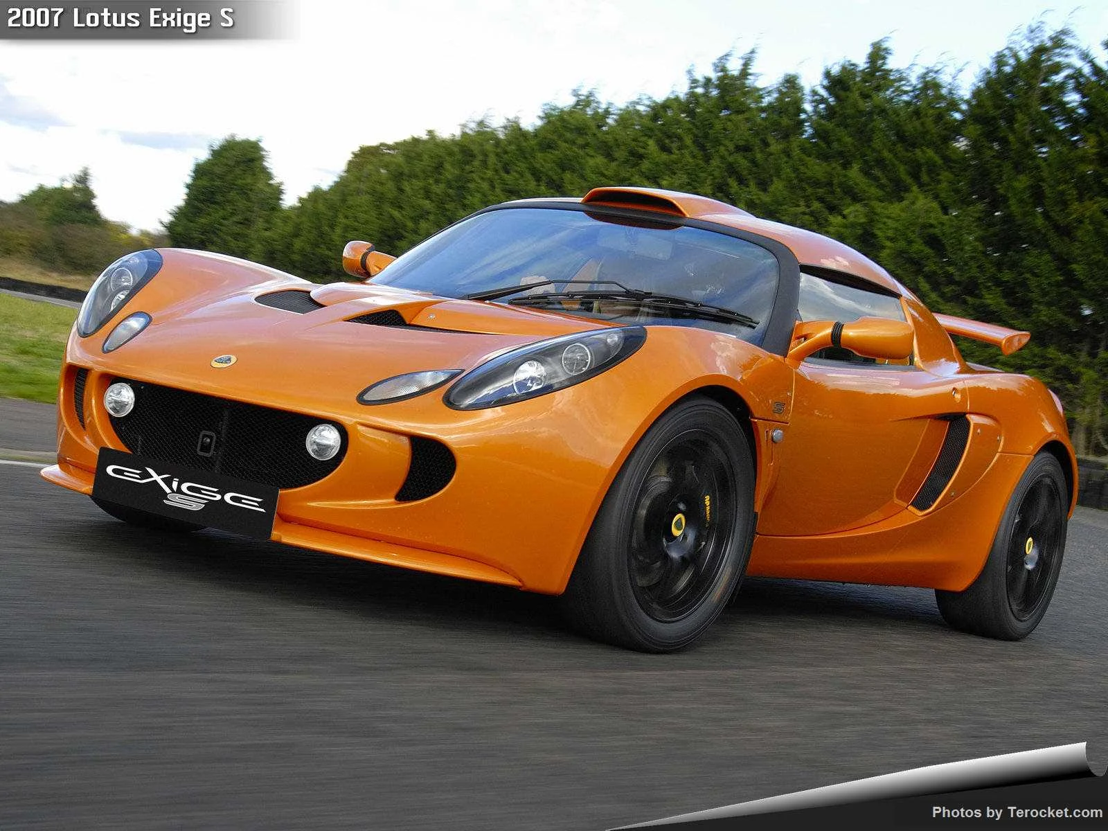 Hình ảnh siêu xe Lotus Exige S 2007 & nội ngoại thất