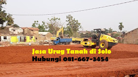 Jasa Urug Tanah di Solo, Hub 081-667-3454