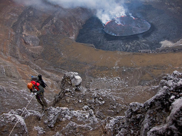 Active volcanoes of the world, Democratic Republic of Congo