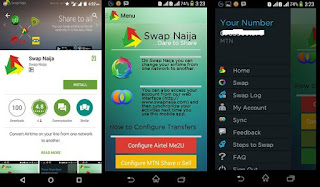 Swap Naija - for Inter-network Airtime transfers