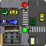 เกมส์ไฟจราจร Traffic Trouble Game