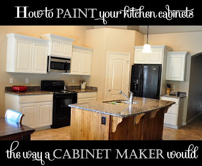 How To Paint Your Kitchen Cabinets Professionally All Things Thrifty