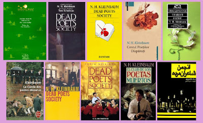 portadas del libro El club de los poetas muertos, de N. H. Kleinhaum