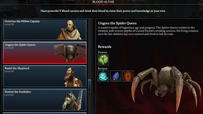 Ungora the Spider Queen (Level 60)