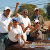 Miguel Vargas Maldonado encabeza caravana de cierre de campaña en Mao