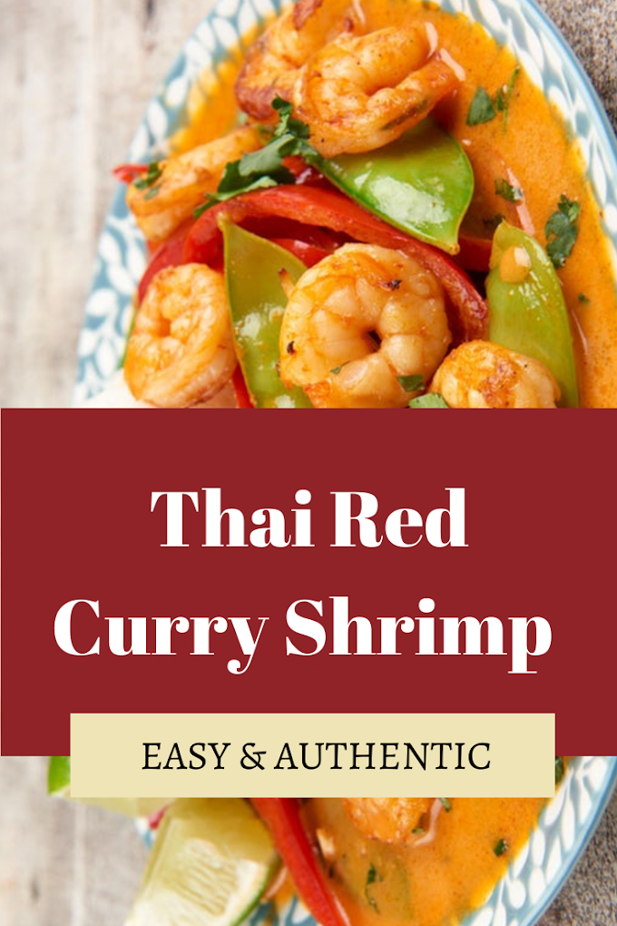 Easy & Authentic Thai Red Curry Shrimp 