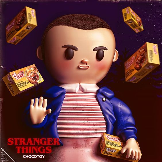 Stranger Toys, Los protagonistas de Stranger Things como figurillas adorables