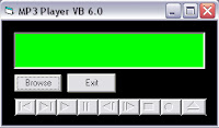 Membuat MP3 Player Sederhana Dengan Visual Basic 6.0 [Part I]