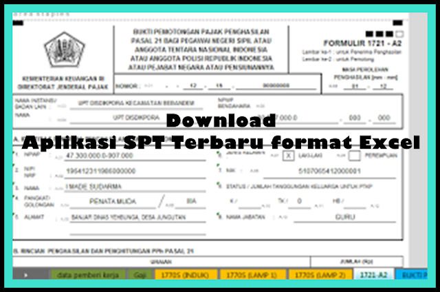 Aplikasi SPT Terbaru Versi 2017//2018