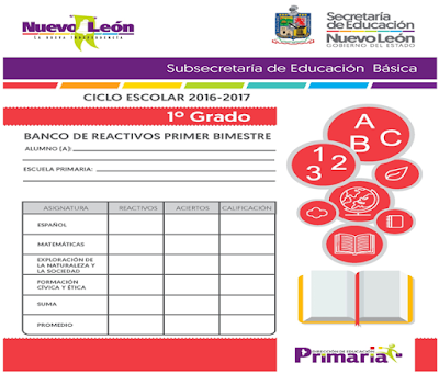 Primer Grado Examen Bimestral Bloque I