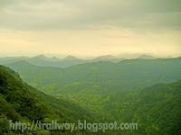 Multi dozen Sahyadri peaks from Dambhod Village near Shivajis Pratapgarh fort in Pune