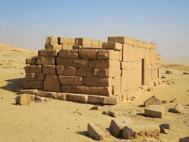 Qasr el- Sagha Temple North lake Qaroun in Fayoum