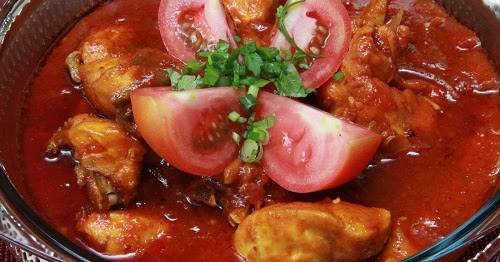 Resepi Ayam Masak Merah Simple!!  Aneka Resepi Masakan 2018