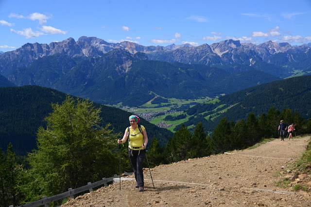 SALITA VERSO IL RIFUGIO BONNER