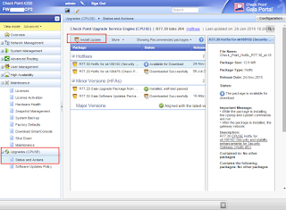 Upgrading Check Point Gateway Cluster (R77.30)
