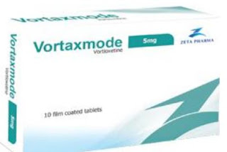 الأسم العلمي Vortioxetine,دواء فورتيوكسيتين,الأسم التجاري Vortaxmode ,دواء فورتاكسمود,إستخدامات دواء فورتيوكسيتين,كيفية استخدام دواء فورتيوكسيتين,آثار جانبية دواء فورتيوكسيتين,التفاعلات الدوائية دواء فورتيوكسيتين,يستخدم هذا الدواء لعلاج الاكتئاب,إستخدامات دواء فورتاكسمود,جرعات دواء فورتاكسمود,الأعراض الجانبية دواء فورتاكسمود,التفاعلات الدوائية دواء فورتاكسمود, فارما كيوت,دليل الأدوية المصري