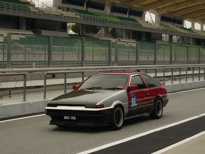 Time To Attack Sepang Toyota Corolla AE86 Trueno