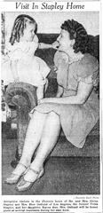 Velda & Karen Ann newspaper photo