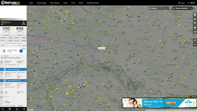 Boeing 787 Dreamliner, PLL LOT, Flightradar24