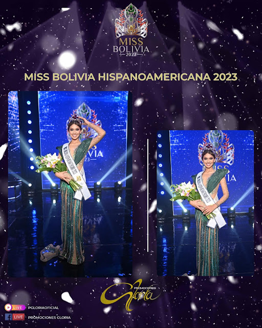 Miss Bolivia Hispanoamericana  2023 - Srta.  Santa Cruz Darla Reyes