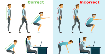 good posture for stay healthy