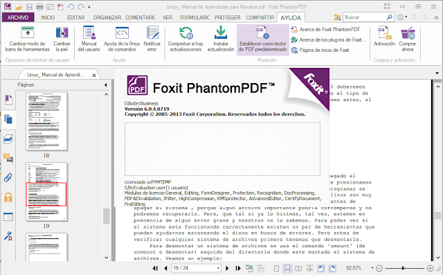 Foxit PhantomPDF Business Edition 6