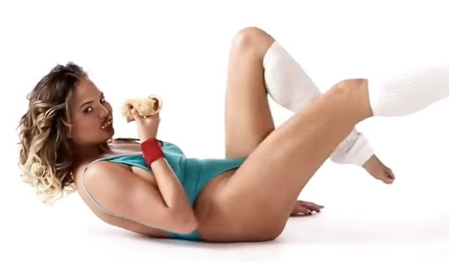 Chrissy Teigen's '80s Inspired Workout Includes Fries