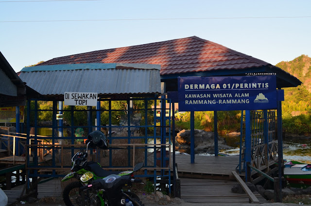 Dermaga perintis 1 Rammang-Rammang, Maros, Sulsel +jelajahsuwanto