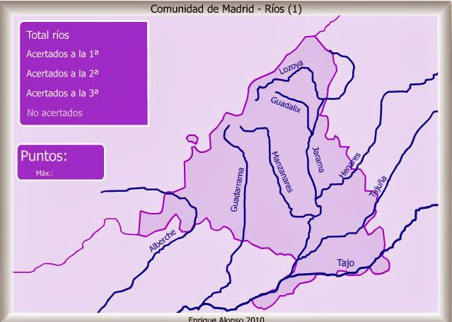 Resultado de imagen de rios de la comunidad de madrid