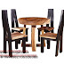 Jual Furniture Trembesi-Jual Meja Cafe kayu Trembesi-Round Table trembesi jepara