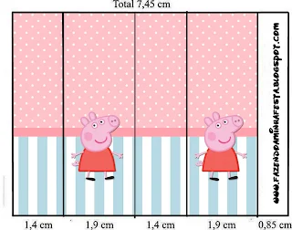 Peppa Pig: Etiquetas para Imprimir Gratis. 