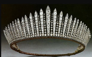 Queen Mary Diamond Fringe Tiara