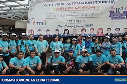 Lowongan Kerja PT. Valve Automation Indonesia