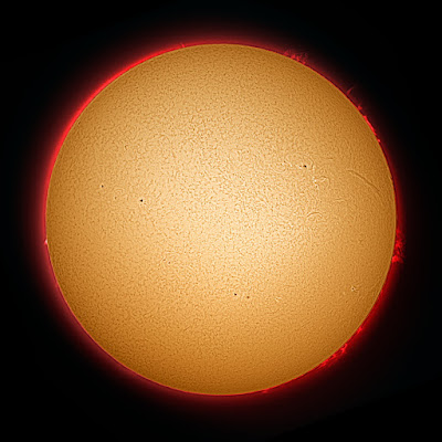 Protuberàncies i cromosfera solar