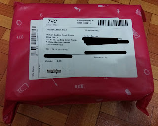 Paket ALTHEA KOREA ketika baru datang