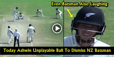 Watch Ashwin's Unplayable Magic Ball To Dismiss NZ Batsman