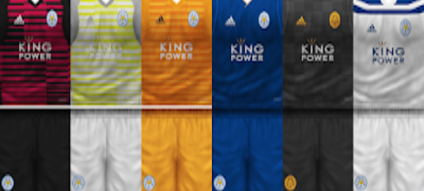 Leicester City 2018/19 Kits - PES 6