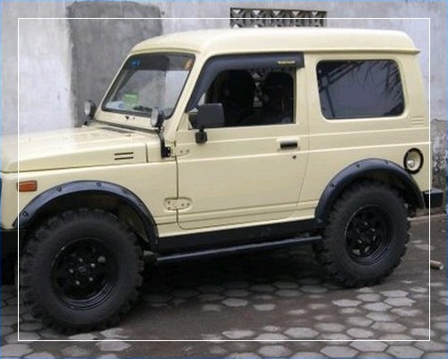  Modifikasi  mobil katana terbaru ceper jimny 4x4 tahun 1989  