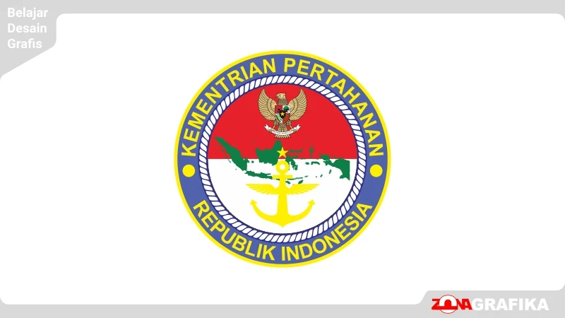 Download Logo Kementerian Pertahanan Republik Indonesia Indonesia Corel Draw X7