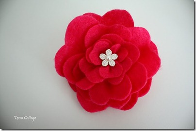 Felt Flowers 074