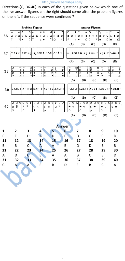 sbi exam question papers solved