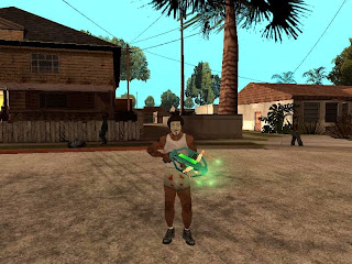 Mod Gravity Gun GTA San Andreas