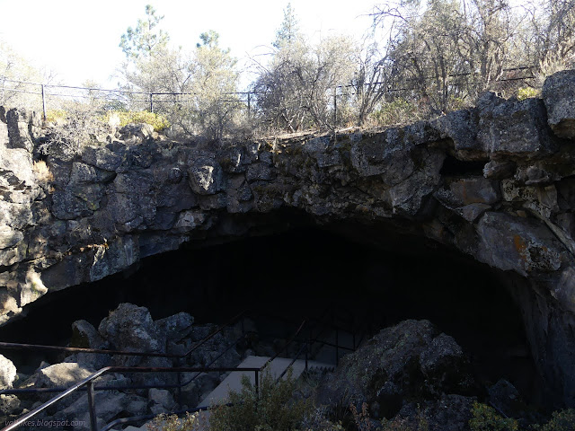 57: stair descend into a cavern