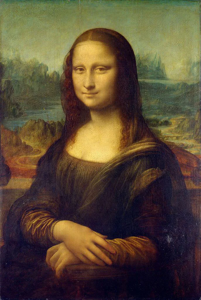 أشهر وأثمن الوحات الفنية العالمية The Mona Lisa - Leonardo da Vinci