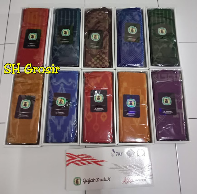 Sarung Gajah Duduk Aneka Motif dan Warna